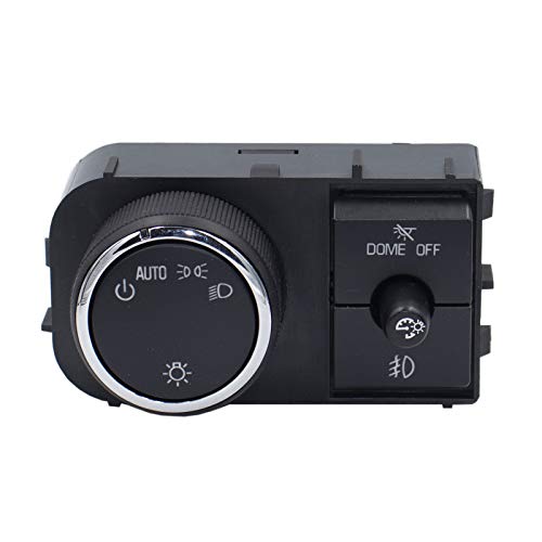 MOCW 25858705 1527J 15096895 Dimmer Dome Headlamp Headlight Switch Compatible with 2007-2013 Chevrolet Silverado Suburban Tahoe GMC Sierra Yukon XL