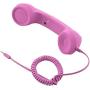 CellCase Vintage Retro 3.5mm Telephone Handset Cell Phone Receiver Mic Microphone Speaker for iPhone iPad Mobile Phones Cellphone Smartphone (Pink)