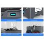 FlashForge 3D Printer Creator Pro2, Independent Dual Extruder W/2 Spools, Metal Frame Structure, Acrylic Covers, Optimized Build Platform, Works with ABS and PLA