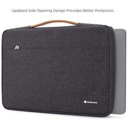 NIDOO 10 inch Laptop Sleeve case Notebook Bag Protective Handbag for 10.5'' 11'' iPad Pro / 10.5'' iPad Air / 10.2'' iPad / 10'' Microsoft Surface Go / 10.5'' Galaxy Tab S4 / 10.1'' Ideapad D330, Dark Gray