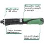 Metabo HPT DB3DL2 Cordless Screwdriver Kit, 3.6V, Lithium Ion Batteries - 2, Dual Position Handle, LED Light, 21 Clutch Settings, Lifetime Tool Warranty