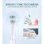 Ultrasonic Powered Toothbrushes Electric Powerful Sonic Cleaning - Ultra Sonic 40,000 VPM Motor Wireless Charging 4 Modes Smart Timer Modern Electric Toothbrush (White) Ultrasonic Powered Toothbrushes Electric Powerful Sonic Cleaning - Ultra Sonic 40,000 VPM Motor Wireless Charging 4 Modes Smart Timer Modern Electric Toothbrush (White)