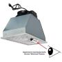 Awoco Built-in/Insert Stainless Steel Range Hood, 4-Speed, 600 CFM, LED Lights, Baffle Filters for Wood Hood (30'')