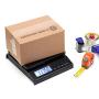 110 lb (50 kg x 1 g) Digital Postal Scale, Piece Counting, Wide Weighing Pan, Backlit LCD, AC Adapter, Multiple Weight Unit, Capacity: Max 50 kg (110 lb), Min 5 g (0.2 oz), Readability 1 g (0.1 oz)