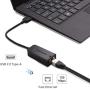 Cable Matters USB to Ethernet Adapter Supporting 10/100 Mbps Ethernet Network in Black