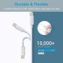 Charging Cable - ilikable MFi Certified iPhone Cable - 3Pack 6Ft iPhone Charger Cord Compatible with iPhone 11 Pro XR Xs Max X 8Plus 7Plus 6S Plus 6 5S iPad and More - White