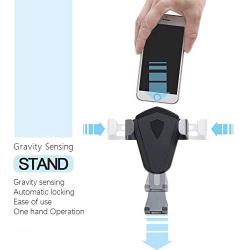 Car Phone Mount, AICase Dashboard & Windshield Car Mount Holder Strong Sticky Gel Pad with One-Touch Design Truly Universal Auto Lock/Release (No Air Vent)