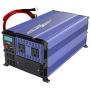 PowerBright 4000 Watts Power Inverter 12V to 110V, Modified Sine Wave Car Inverter, DC to AC Converter with Dual 110 Volts AC Outlets, Hardwire Kit, 2 USB Ports 2.4A ea - ETL Approved Under UL Std 458