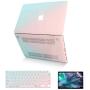 MacBook Air 13 Inch Case 2019 2018 Release A1932, Anban Ultra-Slim Plastic Hard Corner Protective Shell Cover with Keyboard & Screen Protector Compatible for MacBook Air 13 Inch with Touch ID