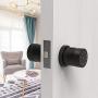 DATO Smart Door Lock - Keyless Fingerprint and Touchscreen Digital Door Lock, Secure Bluetooth, Easy Install, Great for Airbnb, Hotels and Offices, Homes, Apartments, Black(Upgraded 2.0)