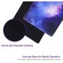 GDBT Extended Gaming Mouse pad with Stitched Edges,Large Mouse mat,Non-Slip Rubber Base,Waterproof Keyboard Pad,Desk Pad for Premium-Textured,3mm Thick Home Office Desk mat for Anyone,800x400,Clouds