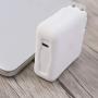 Premium Silicone Charger Cover Compatible with MacBook Pro 13 (Model: A2251/2289/A2338, 2020+), MacBook Pro 13 (Model:A1425/A1502/A1706/A1708/A1989/A2159, 2011-2020) - White