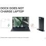 Plugable USB 3.0 and USB-C Universal Laptop Docking Station for Windows and Mac (Dual Video HDMI, Gigabit Ethernet, Audio, 6 USB Ports)