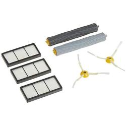 iRobot Authentic Replacement Parts- Roomba 800 and 900 Series Replenishment Kit (3 AeroForce Filters, 2 Spinning Side Brushes, and 1 Set of Multi-Surface Rubber Brushes)