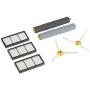 iRobot Authentic Replacement Parts- Roomba 800 and 900 Series Replenishment Kit (3 AeroForce Filters, 2 Spinning Side Brushes, and 1 Set of Multi-Surface Rubber Brushes)
