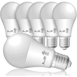A19 LED Light Bulbs- 6 Pack, AmeriTop Efficient 14W(100W Equivalent) 1600 Lumens General Lighting Bulbs, UL Listed, 5000K Daylight, Non-Dimmable, E26 Standard Base