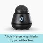 TAO Clean Orbital Facial Brush and Cleansing Station – Deep Space Black – Electric Face Cleansing Brush with Patented Docking Technology, Ergonomic Handle, Dual Speed Settings