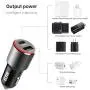 83W USB C Car Charger, WOTOBEUS 2 Port 65W PPS/PD Type C Phone Laptop Fast Charge 18W QC3.0 USB Car Cigarette Lighter Adapter for iPhone 11/12/iPad/MacBook/Pixel/ThinkPad/S8/S9/S10/S20/Note9/10Plus
