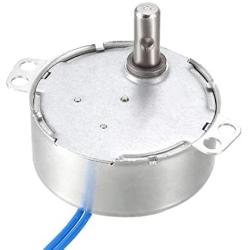 uxcell Synchronous Synchron Motor Electric Synchron Motor Turntable Motor Cup Turner Motor AC 100-127V 20-24RPM 50-60Hz CCW 4W