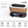 SATUOSI Bedside Lamp with Wireless Charger and Bluetooth Speaker, Stepless Dimming