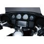 Kuryakyn 7278 Motorcycle Accessory: Switch Panel Frame Accent Trim for 2014-19 Harley-Davidson Motorcycles, Gloss Black