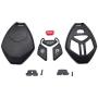 Key Fob Keyless Entry Remote Shell Case fits Mitsubishi Eclipse Lancer Endeavor Galant Outlander 4 Buttons Replacement Key Fob Cover Casing (1)