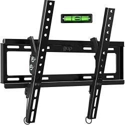 Tilt TV Wall Mount Bracket for Most 32-55 Inch Flat Screen, Curved TVs - BLUE STONE Universal TV Mount with VESA up 400x400mm,Loading Capacity 66 lbs, Fits 8'',12'',16'' Studs