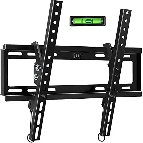 Tilt TV Wall Mount Bracket for Most 32-55 Inch Flat Screen, Curved TVs - BLUE STONE Universal TV Mount with VESA up 400x400mm,Loading Capacity 66 lbs, Fits 8'',12'',16'' Studs Tilt TV Wall Mount Bracket for Most 32-55 Inch Flat Screen, Curved TVs - BLUE STONE Universal TV Mount with VESA up 400x400mm,Loading Capacity 66 lbs, Fits 8'',12'',16'' Studs