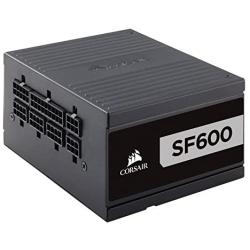 Corsair SF Series, SF600, 600 Watt, SFX, 80+ Platinum Certified, Fully Modular Power Supply (CP-9020182-NA)