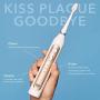Smile Bright Store Platinum Electronic Sonic Toothbrush with UV Antibacterial Sanitizing Charging Case - Rechargeable Storage Base, (Charcoal)