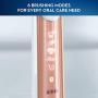 Oral-B 9600 Electric Toothbrush, 3 Brush Heads, Rose Gold, Powered by Braun