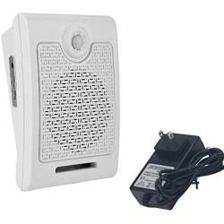Barking Dog Alarm Motion Activated Alarm PIR Motion Sensor Activated Voice Recordable Audio Player for Homes,New Year, Public Place,Supermarket,Vending Machine,Construction Site Safety Reminder