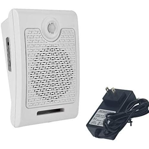 Barking Dog Alarm Motion Activated Alarm PIR Motion Sensor Activated Voice Recordable Audio Player for Homes,New Year, Public Place,Supermarket,Vending Machine,Construction Site Safety Reminder