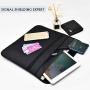 Faraday Bag for Tablets & iPad, Faraday Key Fob Protector, Farday Bag for Phone, Device Shielding for Privacy, EMP Protection, Travel & Data Security, Anti-Hacking & Anti-Tracking Assurance