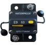 (60）Amp Circuit Protector Hi-Amp Type Circuit Breaker with Manual Reset，12V- 48VDC, Water Resistant (60A)