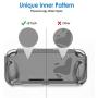 JETech Protective Case for Nintendo Switch Lite 2019, Grip Cover with Shock-Absorption and Anti-Scratch Design, Grey