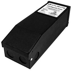 HitLights 100 Watt Dimmable Driver, Magnetic LED Driver - 110V AC-12V DC Transformer. Made in The USA. Compatible with Lutron and Leviton for LED Strip Lights, Constant Voltage LED