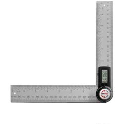 GemRed Digital Angle Finder Protractor (Stainless steel, 7inch/200mm)
