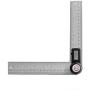 GemRed Digital Angle Finder Protractor (Stainless steel, 7inch/200mm)