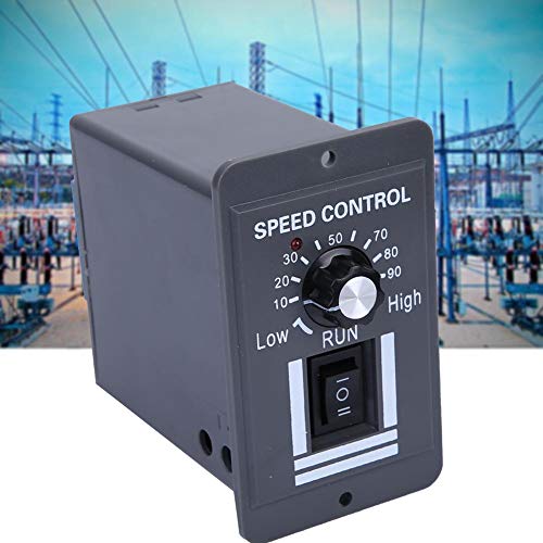 DC Motor Speed Controller, DC 12-60V 40A PWM Brush Motor Speed Controller CW CCW Reversible Switch