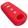 Alegender Qty(2) 4 Buttons Full Protector Rubber Smart Key Cover Jacket Keyless Holder for Mazda 3 6 Miata MX5 CX5 CX7 CX9 Speed3 Smart Key Fob
