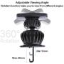 Phone Holder Car，Magnet Phone Holder for Car, Cell Phone Car Mount with 6 Strong Magnet, 360 Degrees Rotatable Car Phone Holder Magnetic Mount for Smartphone(Upgraded Clip, Easy to Use)