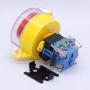 Taiss / 22mm 1 NC 1 NO Red Mushroom Latching Action Emergency Stop Push Button Switch Cover Station 10A 440V Stop Switch Box with Key Lock LA38A-11ZS/STOP-BOX-ZS