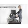 Kantek Sit to Stand Desktop Riser, Black (STS900)