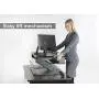 Kantek Sit to Stand Desktop Riser, Black (STS900)