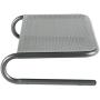 Allsop Metal Art Jr. Monitor Stand, 14-Inch wide platform holds 40 lbs with keyboard storage space - Pewter (27021)