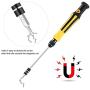 45 in 1 Mini Screwdriver Set, VCOO Torx Bit Tools Set, Small Precision Screwdriver Kit with Tweezers & Extension Shaft for Repair or Maintenance