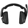 EPOS I SENNHEISER GSP 670 Wireless Gaming Headset, Low-Latency Bluetooth, 7.1 Surround Sound, Noise-Cancelling Mic, Flip-to-Mute, Audio Presets, For Windows PC, PS4, and Smartphones , Black