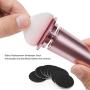 Aunote Electric Callus Remover, Professoinal Pedicure Foot Callus Remover Tools Foot File, Professional Pedicure Kit Feet Care for Cracked Heels, Speed Adjustable