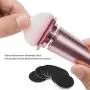 Aunote Electric Callus Remover, Professoinal Pedicure Foot Callus Remover Tools Foot File, Professional Pedicure Kit Feet Care for Cracked Heels, Speed Adjustable